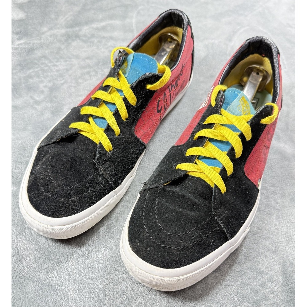 Vans Simpsons El Barto Shoes Mens Size 10 Multicolor Skate Low Sneakers